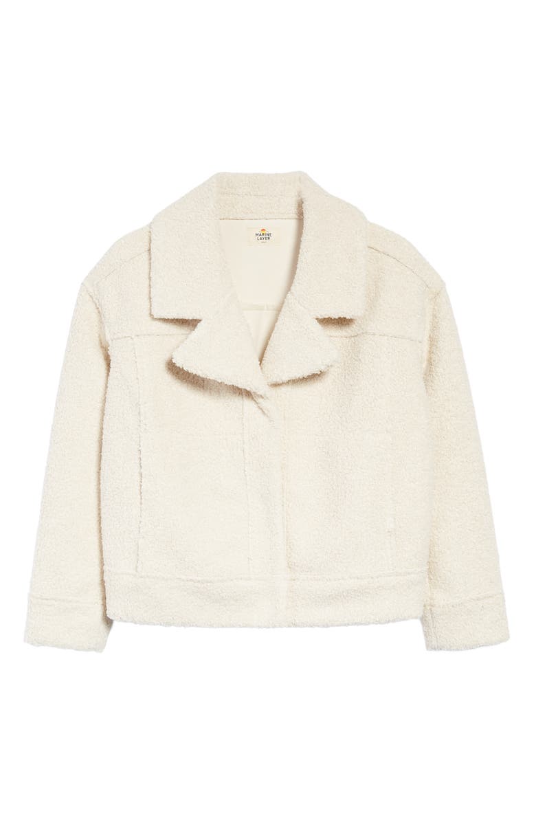 Marine Layer Quebec Faux Shearling Jacket, Alternate, color, 