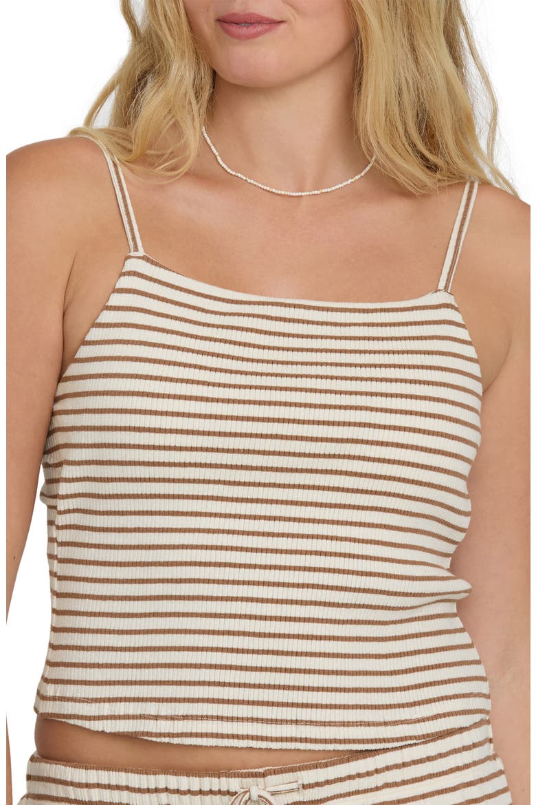 Easy Livin' Stripe Camisole, Alternate, color, BROWN STONE