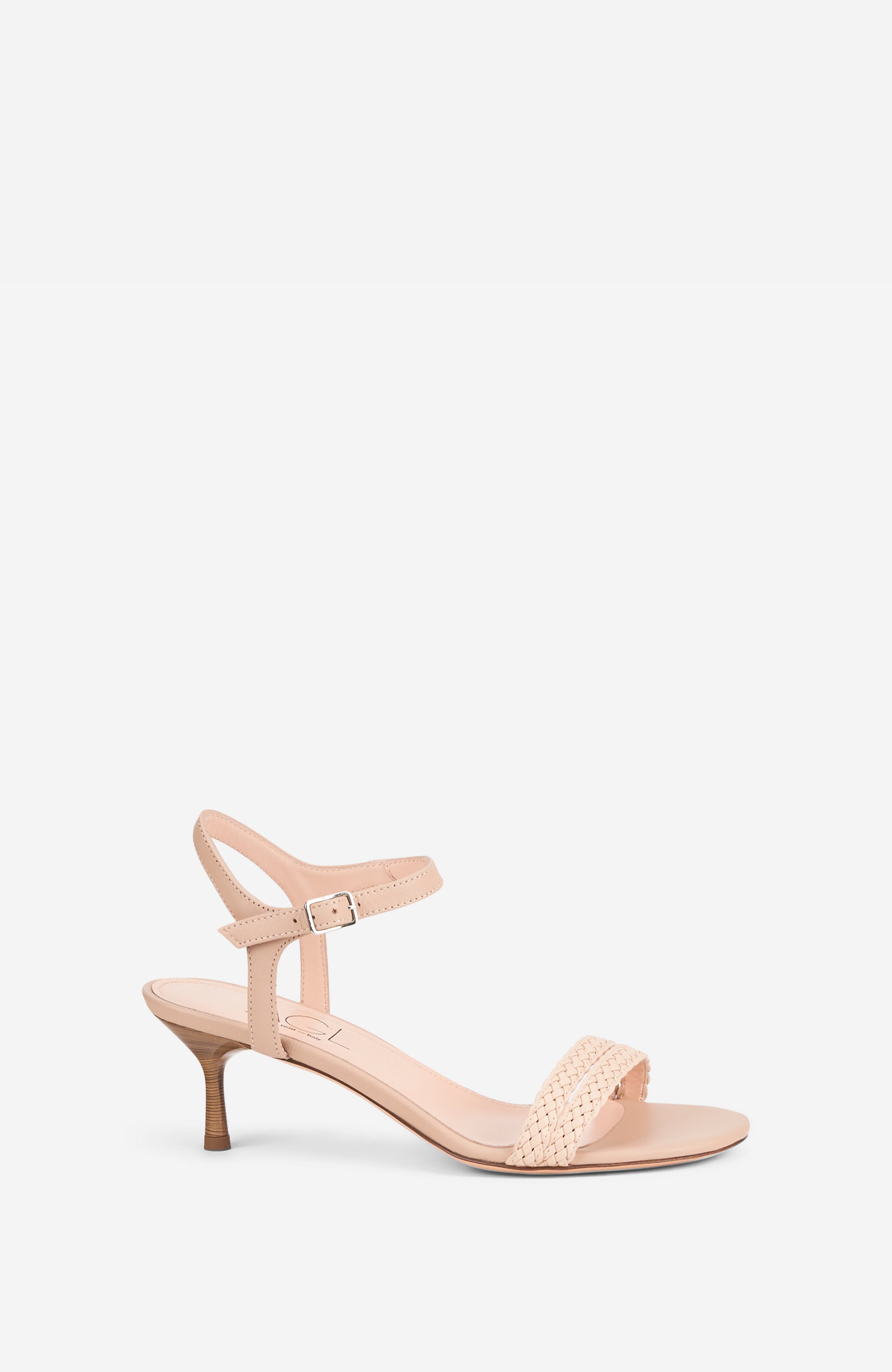 AGL Gioia Kitten Heel Sandal, Main, color, Powder Pink