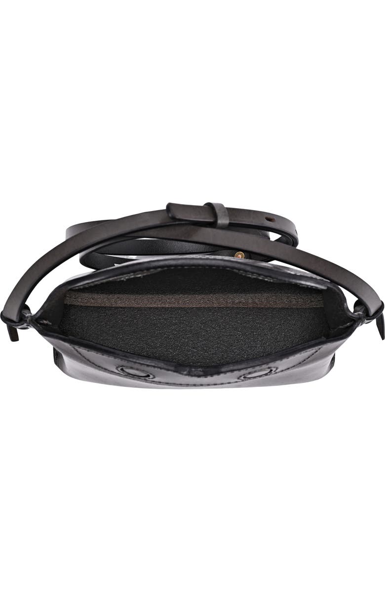 OLD TREND Snapper Genuine Leather Vintage Everyday Crossbody, Alternate, color, Grey