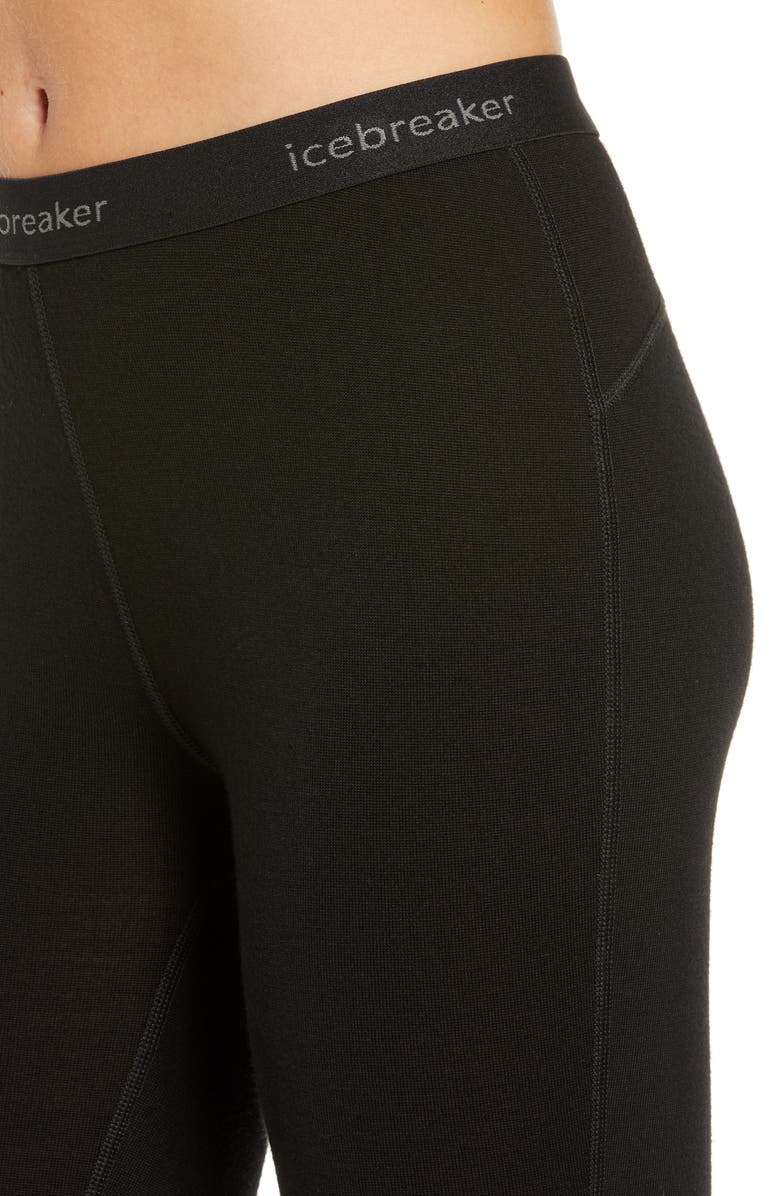 Icebreaker 260 Tech Merino Wool Baselayer Leggings, Alternate, color, 