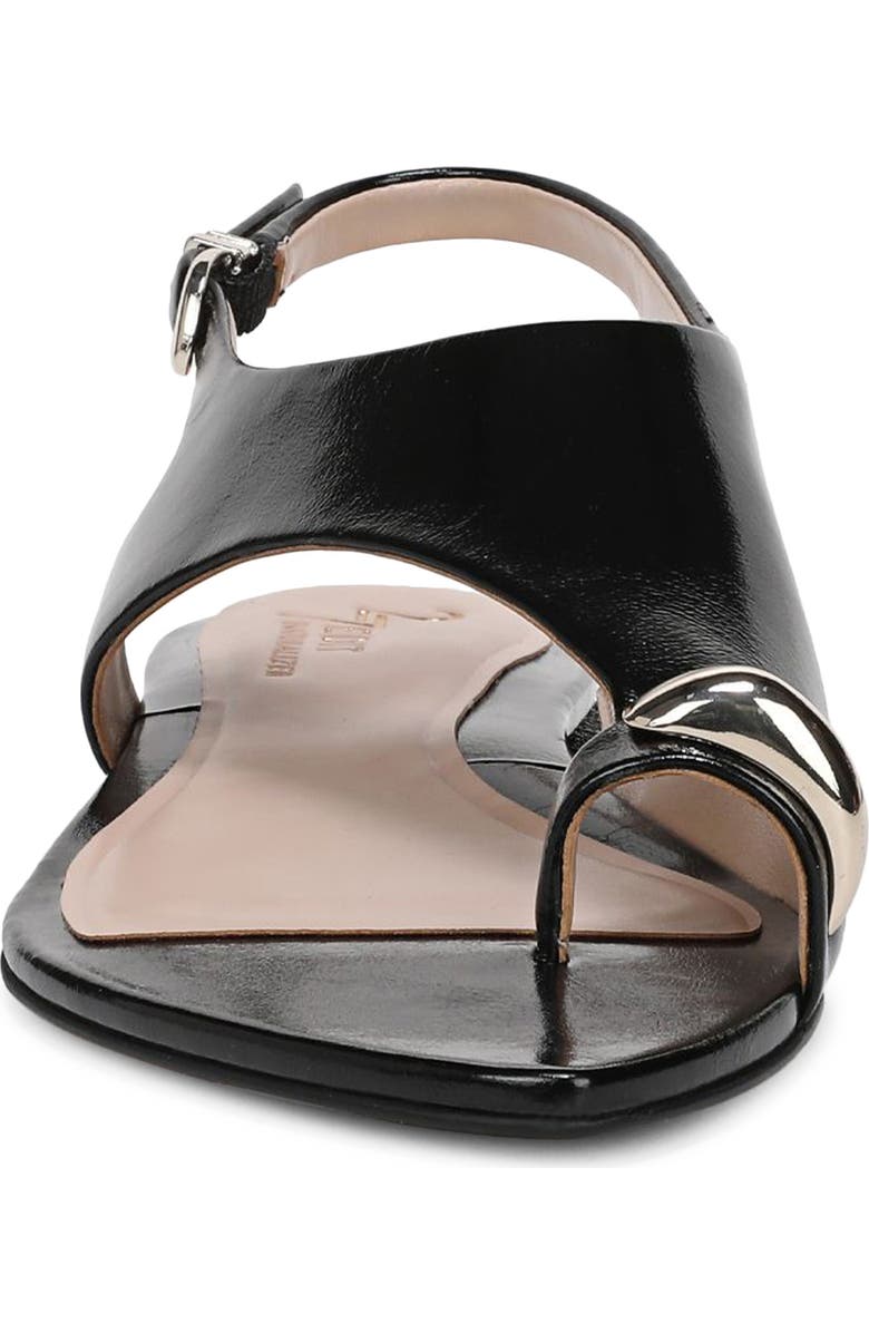 27 EDIT Naturalizer Via Slingback Pointed Toe Sandal, Alternate, color, Black Leather