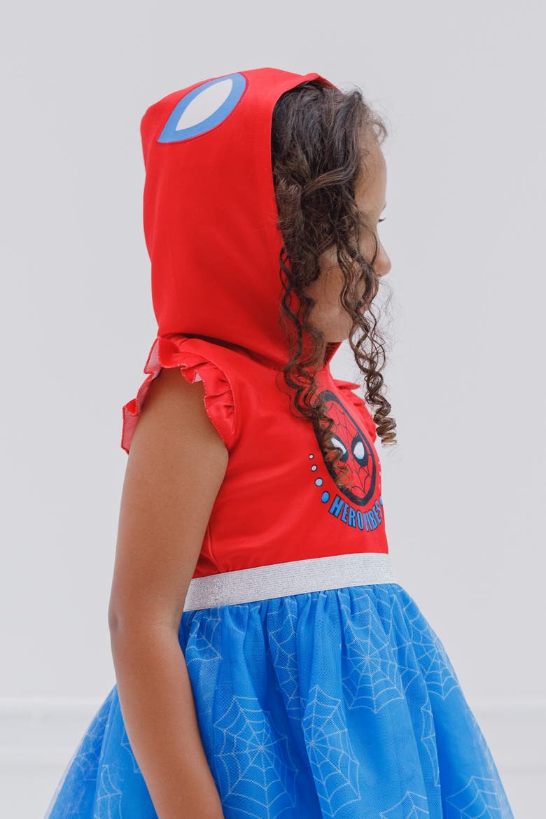Spider-Man Cosplay Tutu Dress, Alternate, color, Spider Man Red Blue