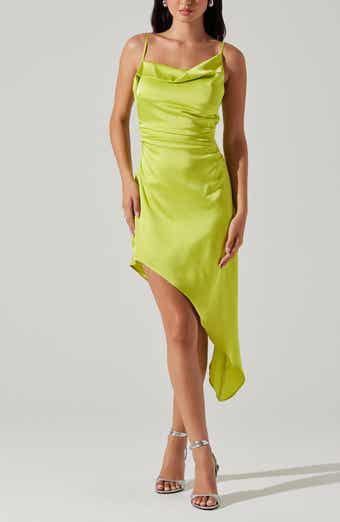 Vista Asymmetric Hem Slipdress