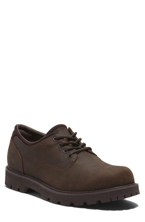 Timberland Britton Road Waterproof Derby In Dark Brown Full Grain