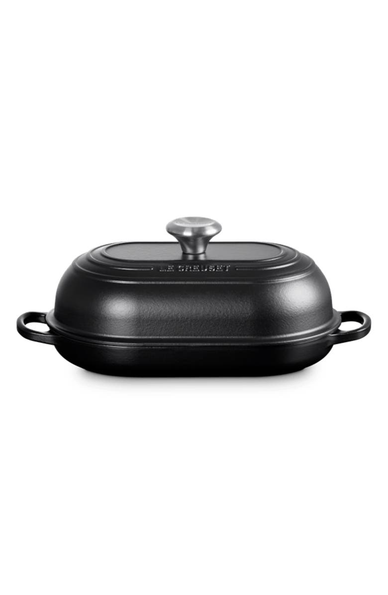 Le Creuset Signature Cast Iron Bread Oven, Alternate, color, Licorice