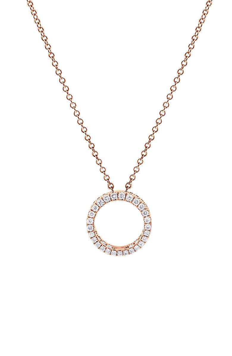 Bony Levy Medium 3D Circle Pendant Necklace, Main, color, 