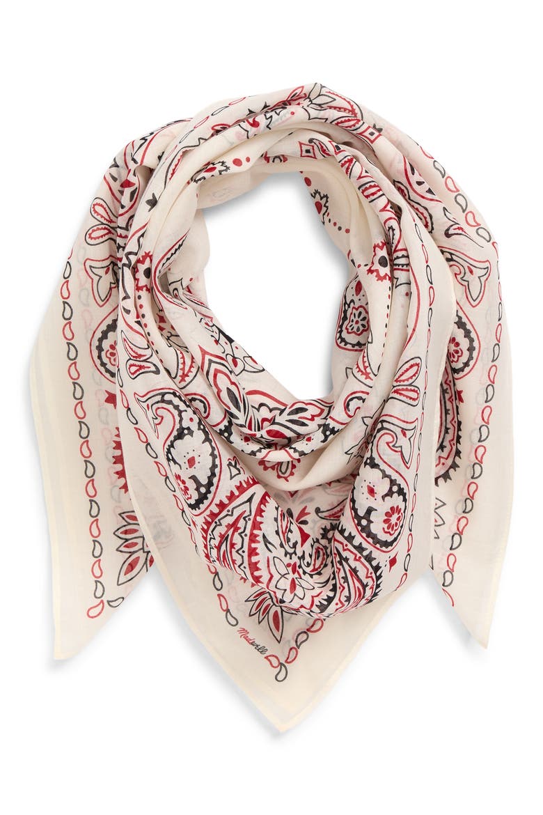 Medium Cotton Bandana, Alternate, color, PRIMAVERA VINTAGE IVORY