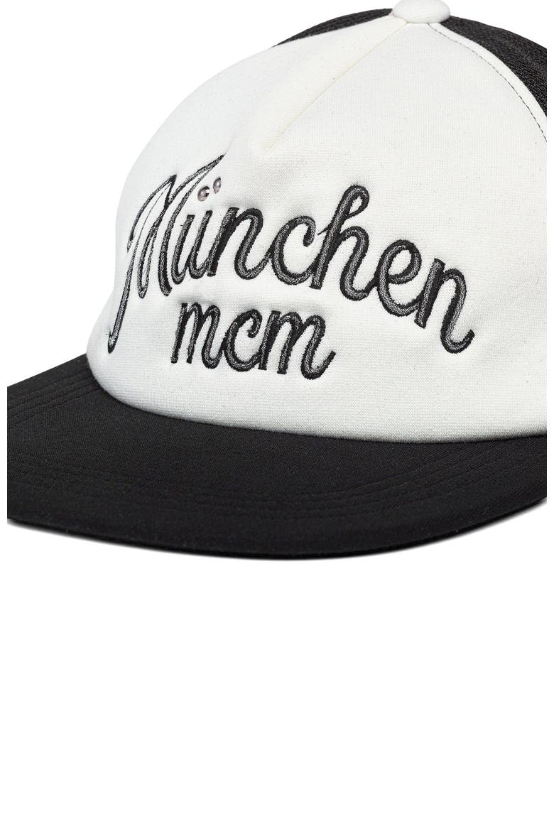 Munchen Ponte Cap, Alternate, color, Black and White