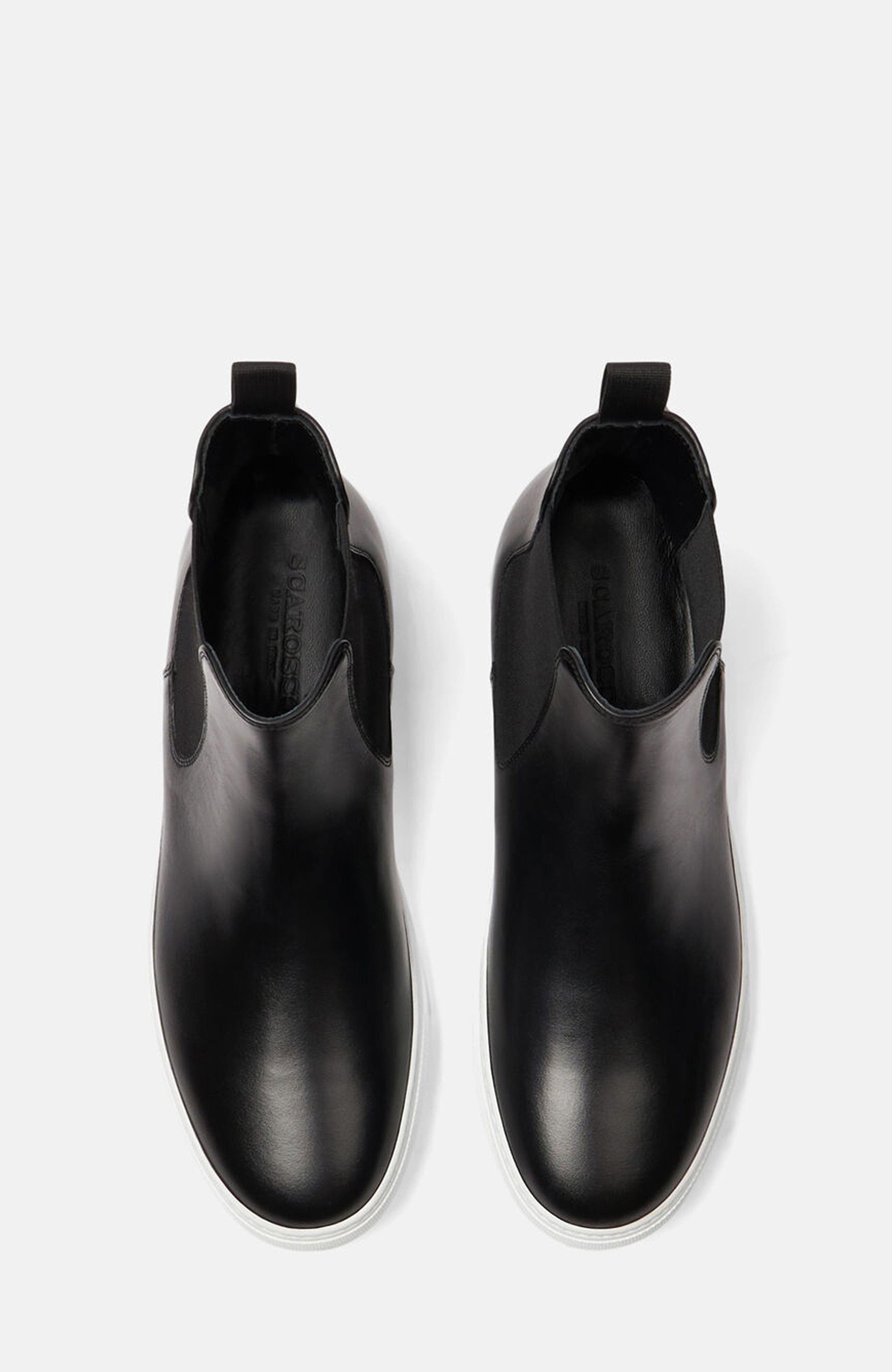Tommaso Sneakers, Alternate, color, Intense Black - Calf