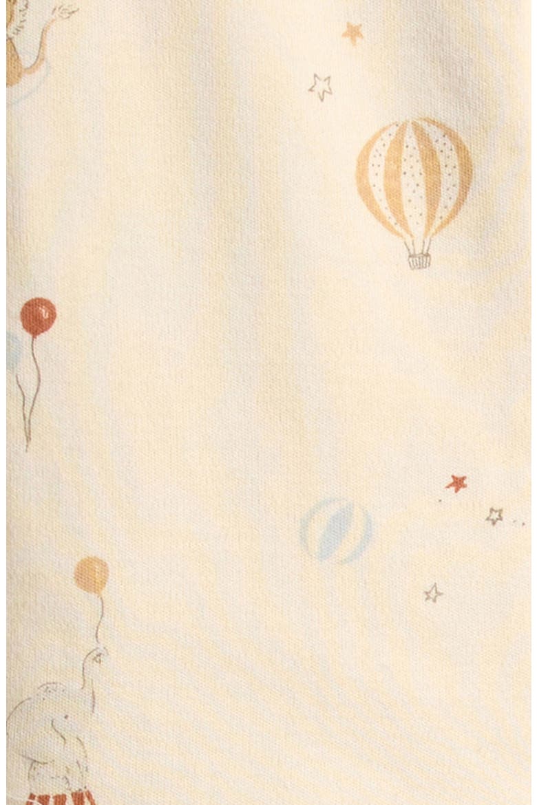 Cotton Zip Footie, Alternate, color, IVORY