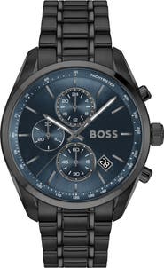 BOSS Grand Prix Chronograph Bracelet Watch, 44mm
