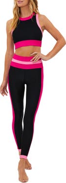 Beach Riot Melina Rib Colorblock High Waist Leggings