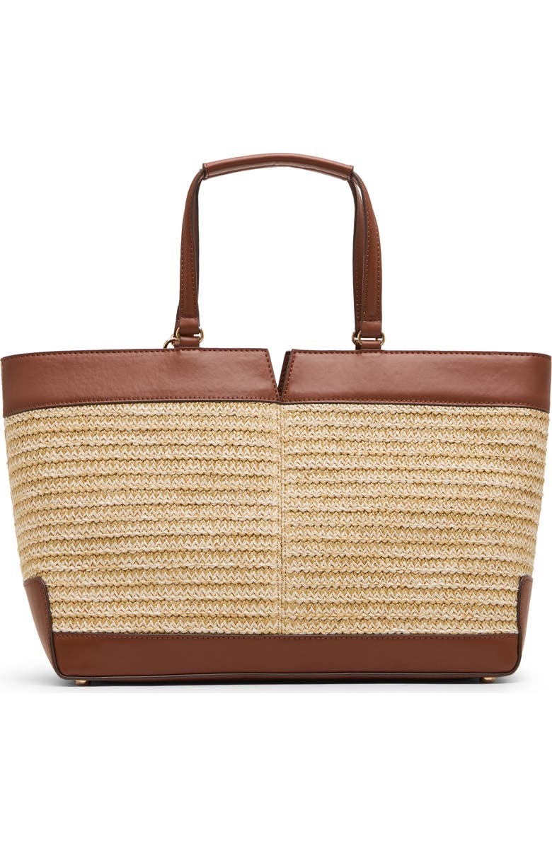 Anne Klein Large East West Tote Bag, Alternate, color, Hazelnut