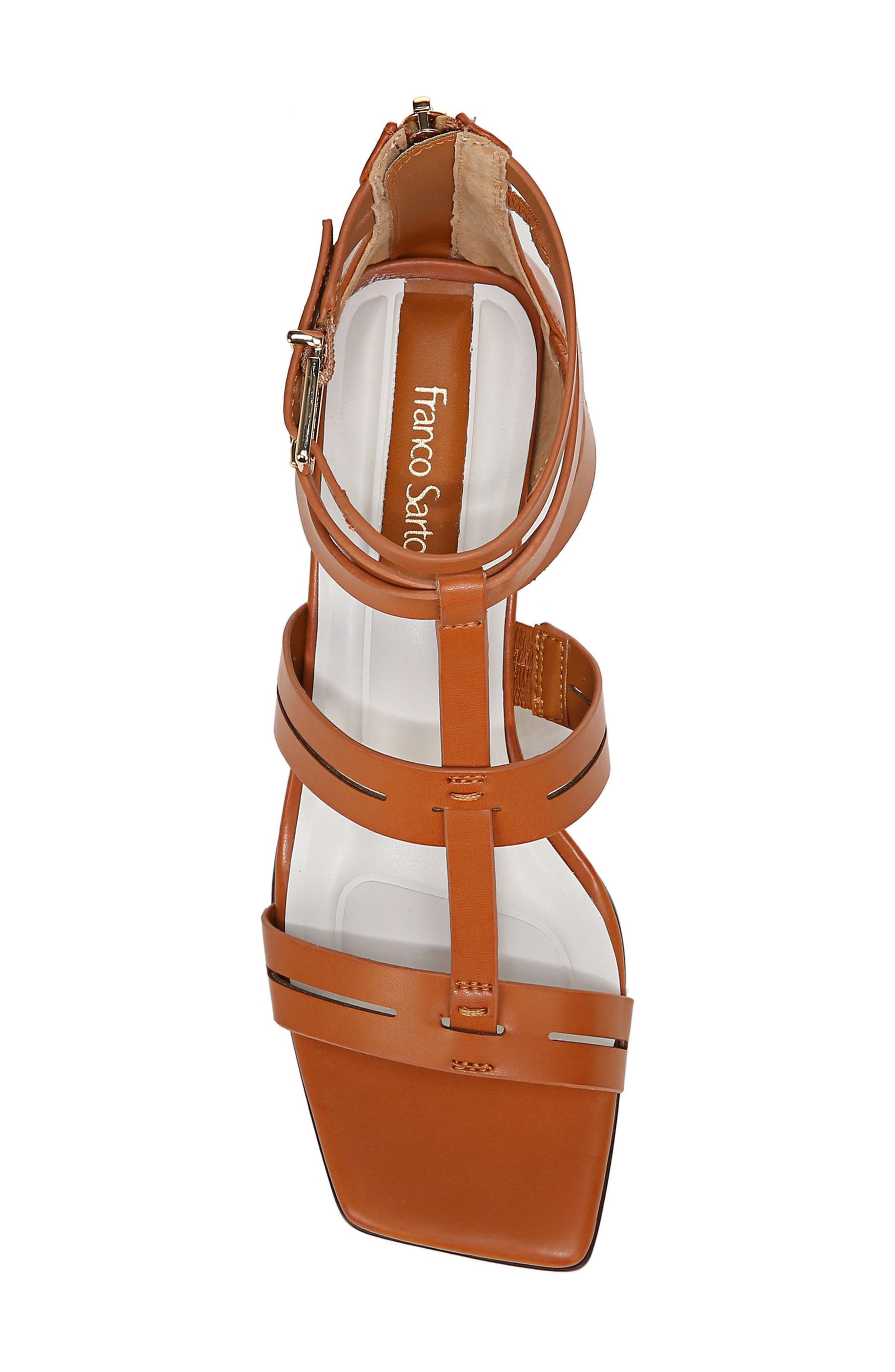 Korie Gladiator Sandal, Alternate, color, BROWN
