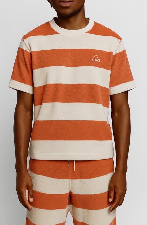Classic Stripe Terry T-Shirt
