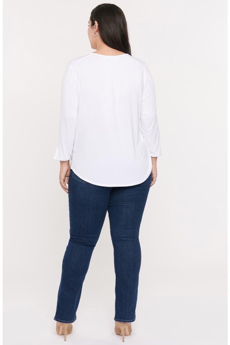 Perfect Long Sleeve Top, Alternate, color, OPTIC WHITE