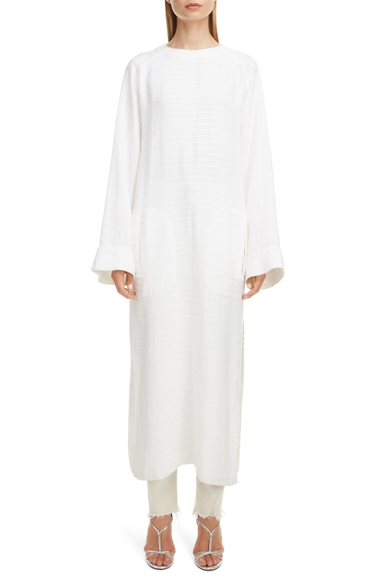 Saint Laurent Stripe Caftan, Main, color, 