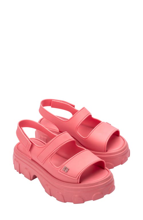 Melissa Ella Move Platform Sandal In Pink, Women's At Urban Outfitters In Pink