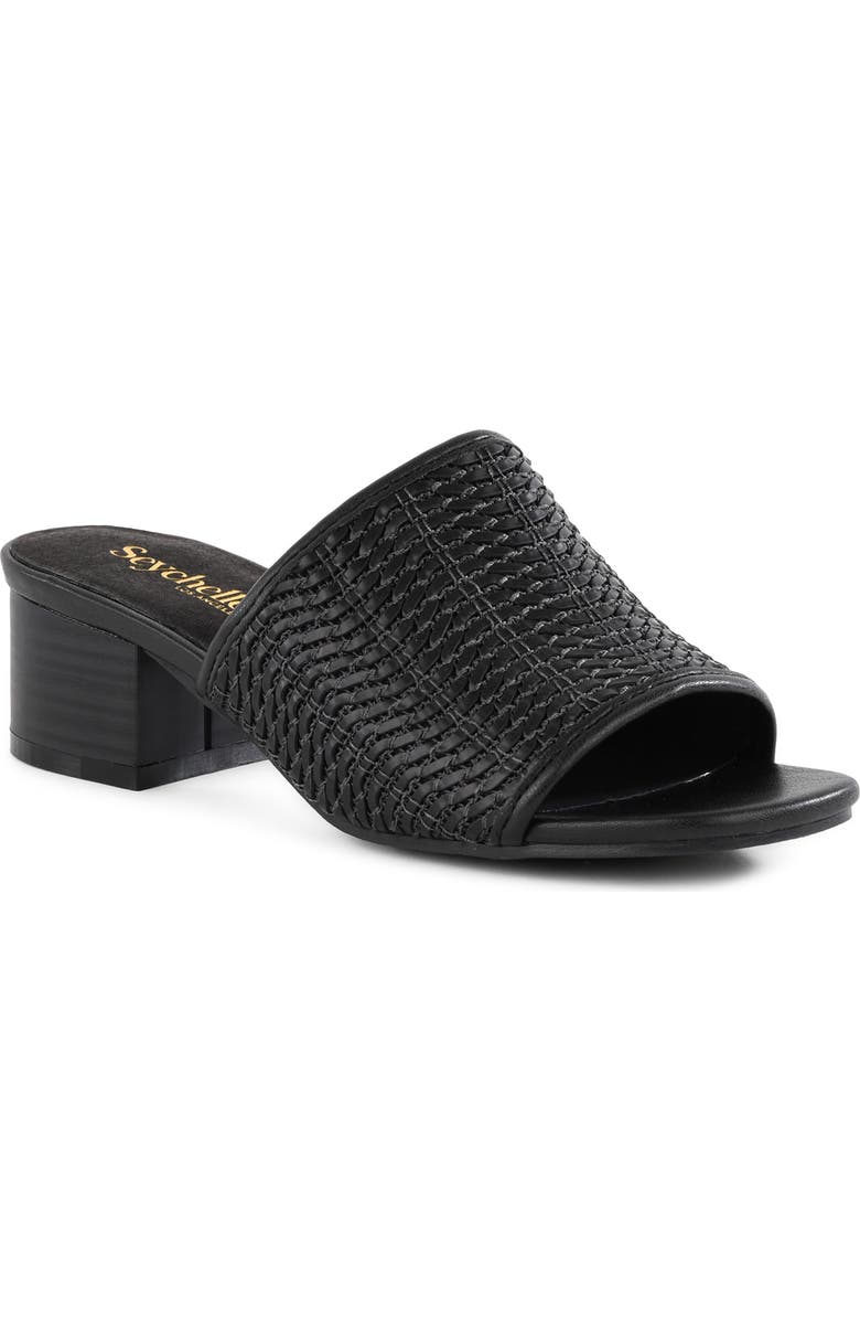 Seychelles Pepper Slide Sandal, Main, color, Black