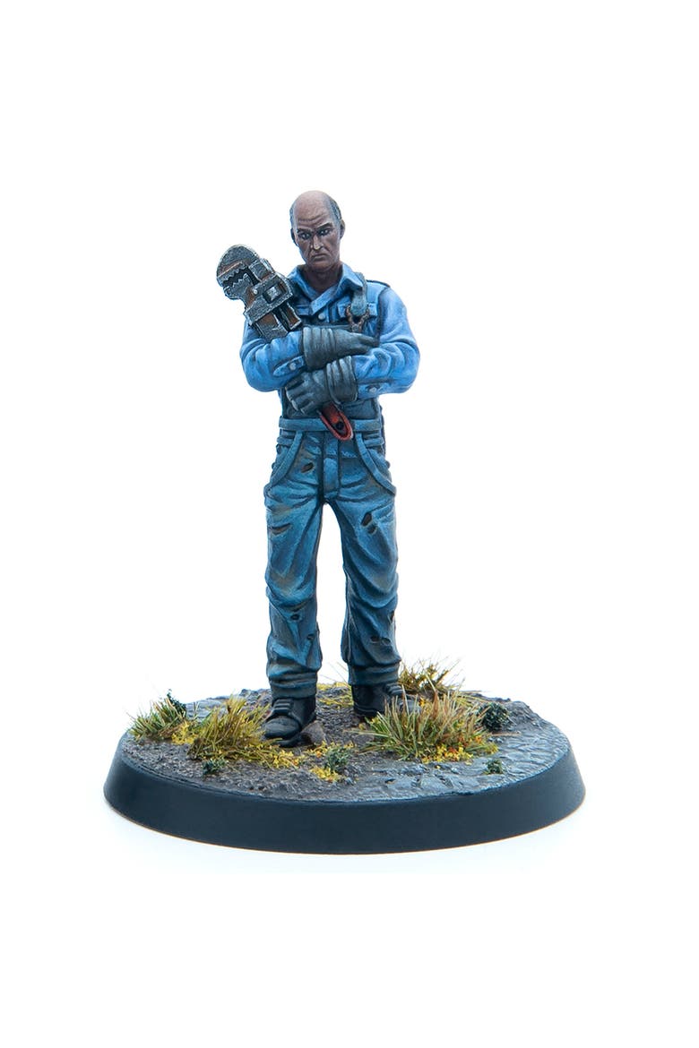 Fallout Miniatures Survivors Foundation Authority, Alternate, color, Multicolored