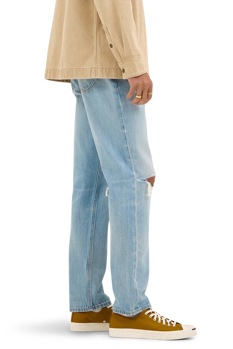 West Ripped Regular Straight Leg Jeans, Alternate, color, MILLS CROSSING