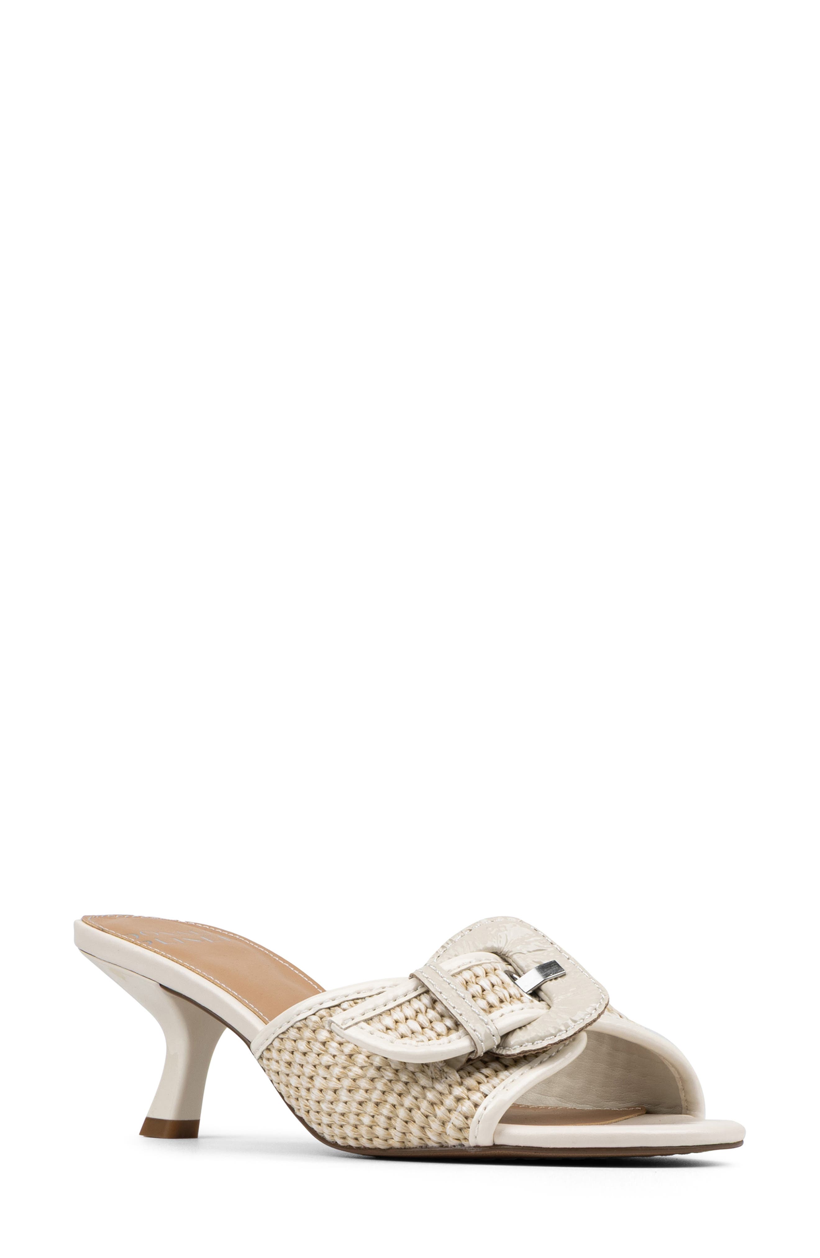 Donald Pliner Buckle Mule, Main, color, Foam