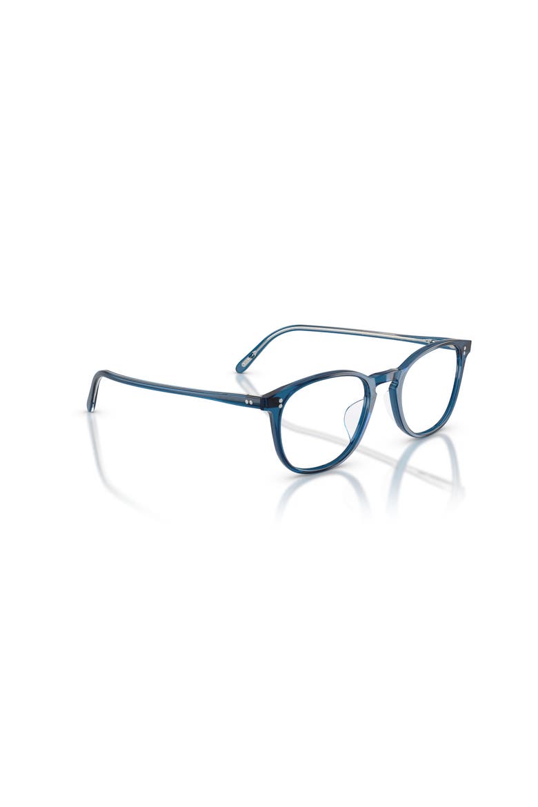 52mm Square optical glasses, Alternate, color, Blue
