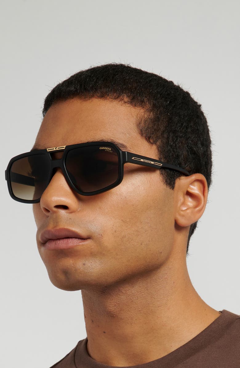 Carrera Eyewear Victory 59mm Gradient Navigator Sunglasses, Alternate, color, 