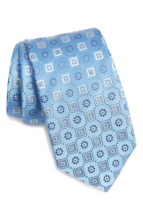 Silk Medallion Tie