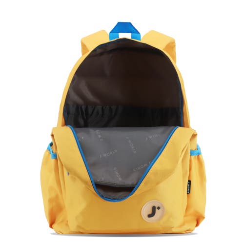 J World Unisex oz 17" Daily Backpack For School And Travel In Orange