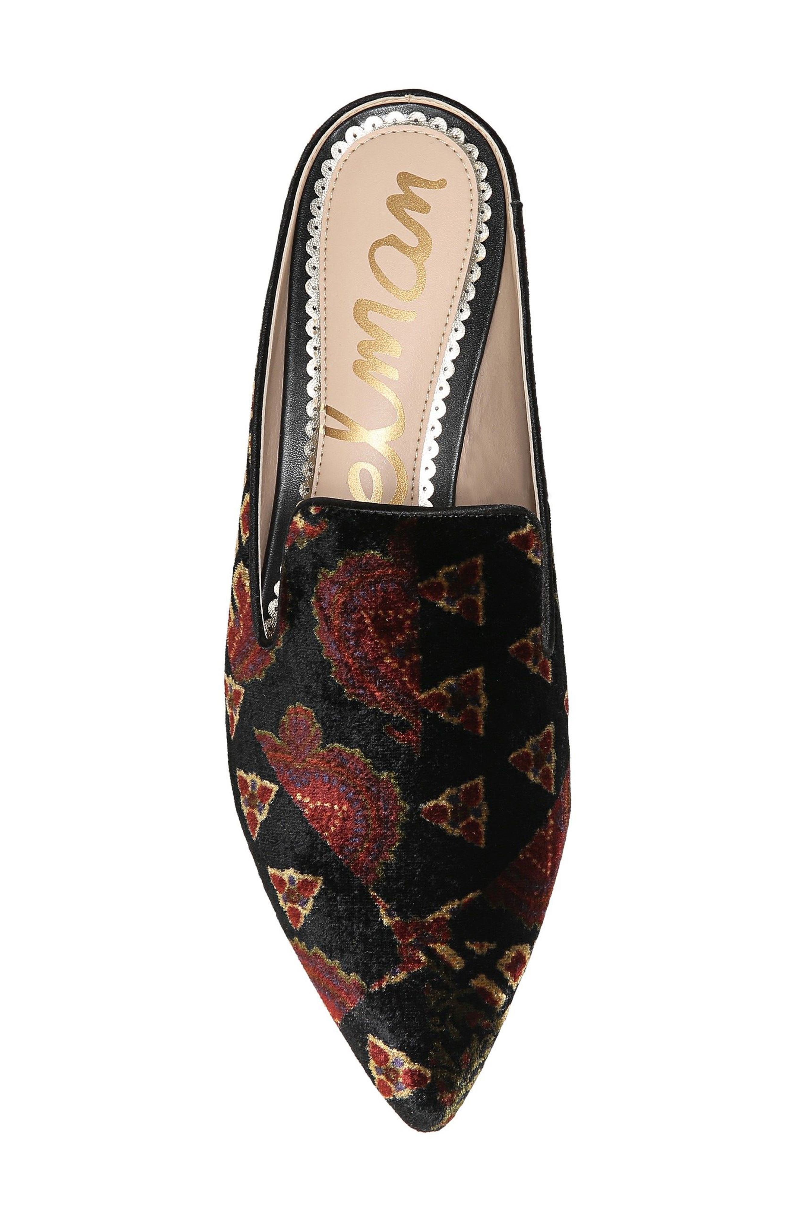 Sam Edelman Augustine Patterned Loafer Mule, Alternate, color, 