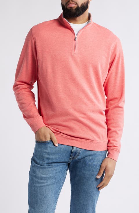 Crown Comfort Crewneck Piqué Quarter Zip