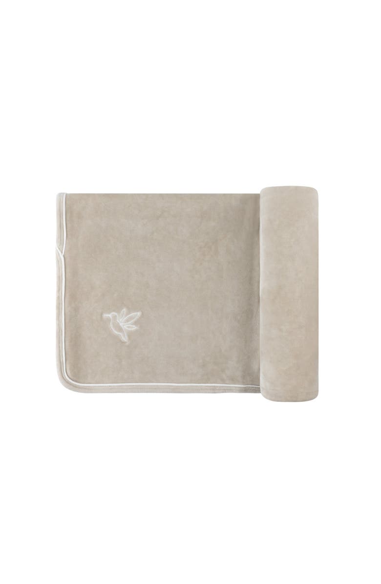 Ely's & Co. Velour Embroidered Bird & Butterfly Collection - Blanket, Main, color, 