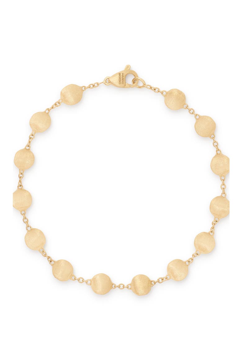 Bead Station Bracelet, Main, color, 18K YELLOW GOLD
