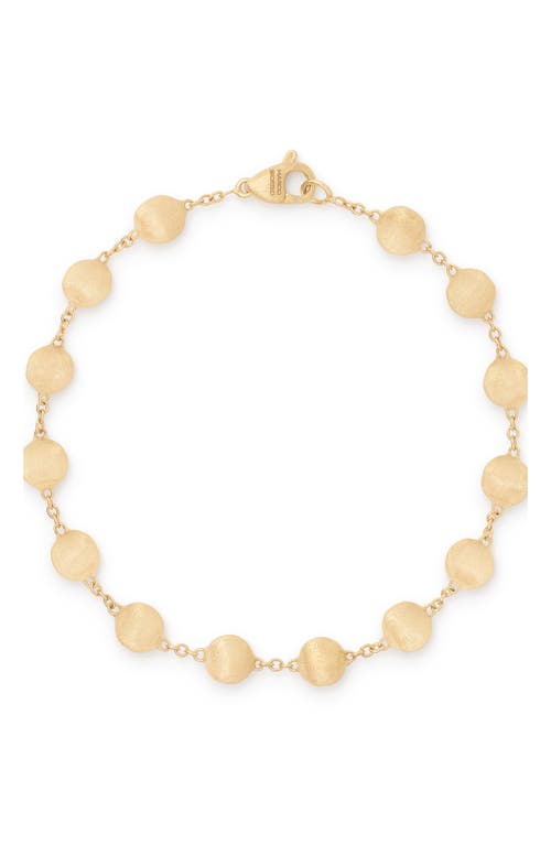 Marco Bicego Bead Station Bracelet in 18K Yellow Gold 