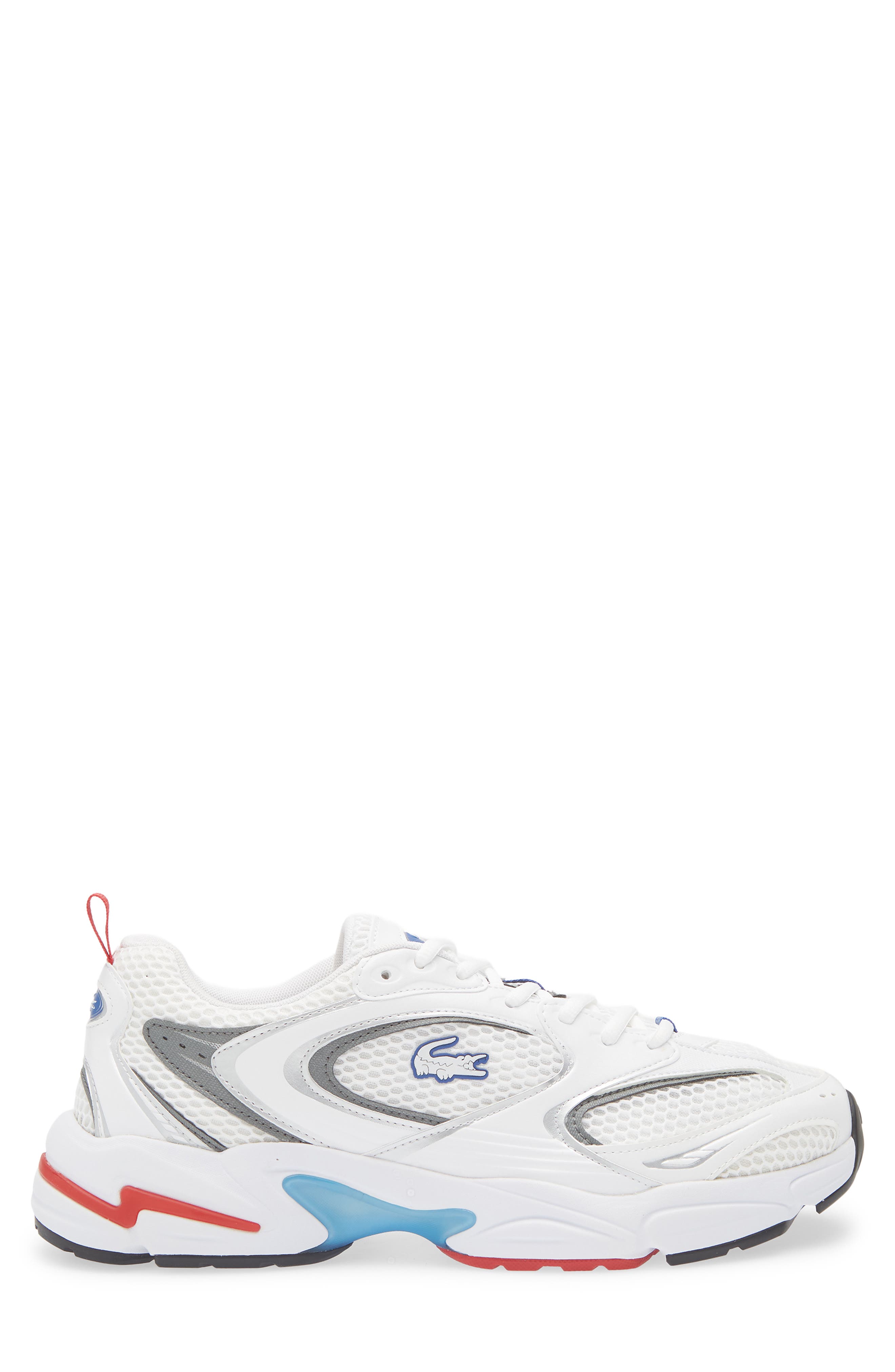 Lacoste Storm 96 2K Sneaker, Alternate, color, White/ Blue