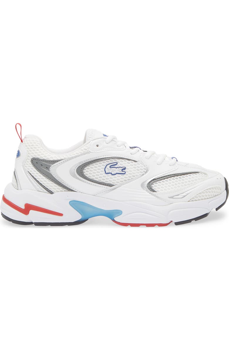 Lacoste Storm 96 2K Sneaker, Alternate, color, White/ Blue