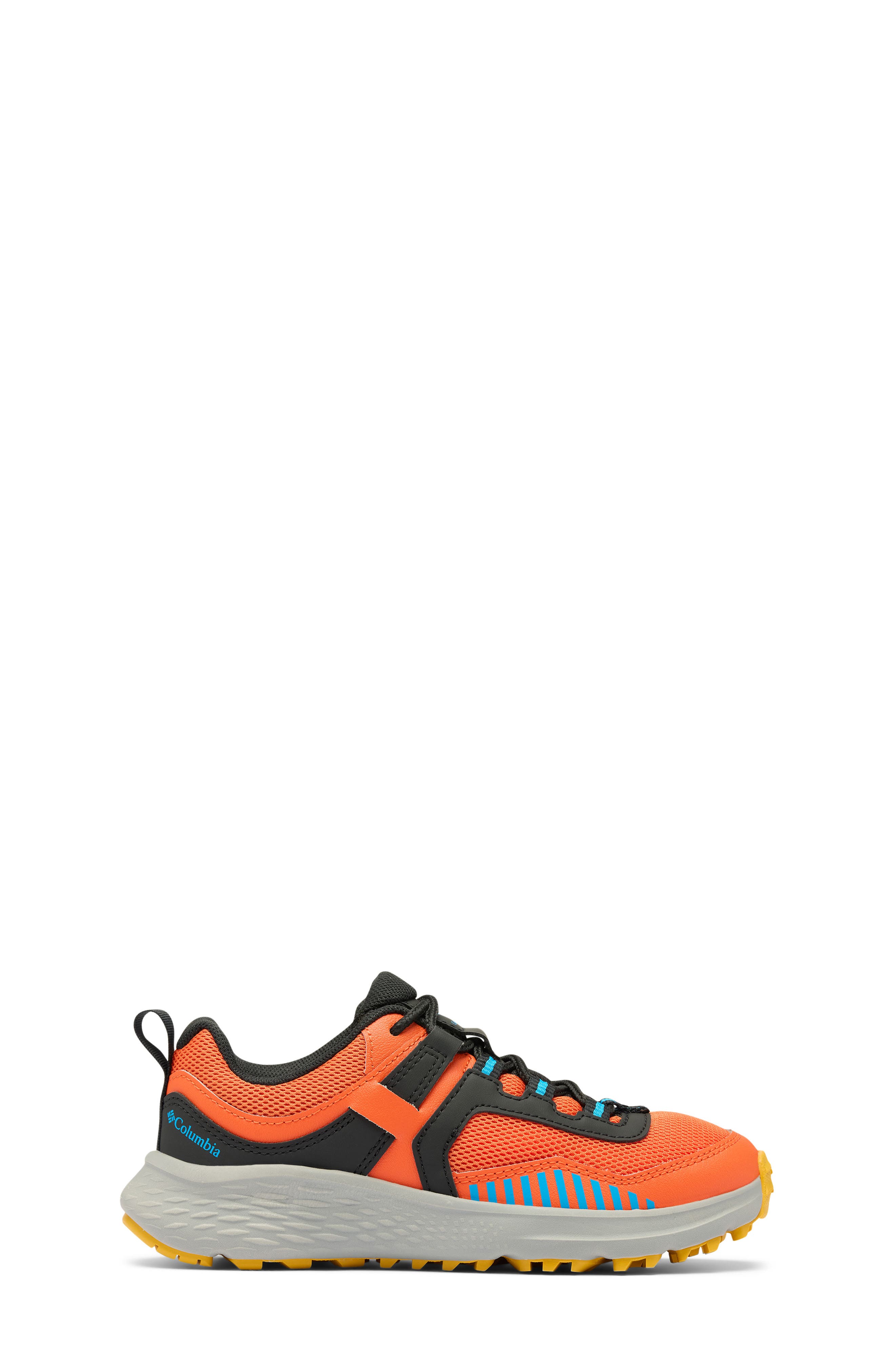Kids' Konos Low Top Sneaker, Alternate, color, TANGY ORANGE/ COMPASS BLUE