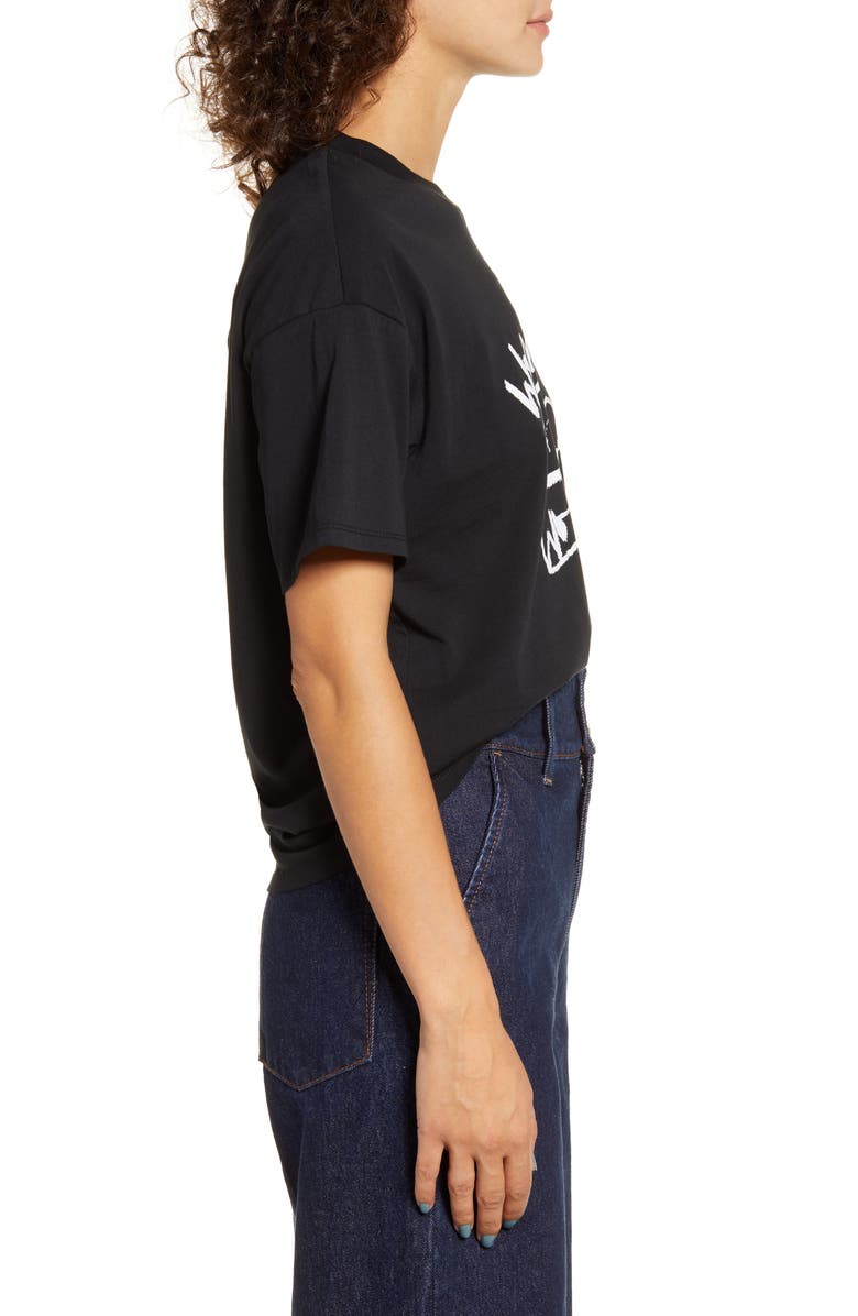 Nobody Denim Woman Graphic Organic Cotton Tee, Alternate, color, 