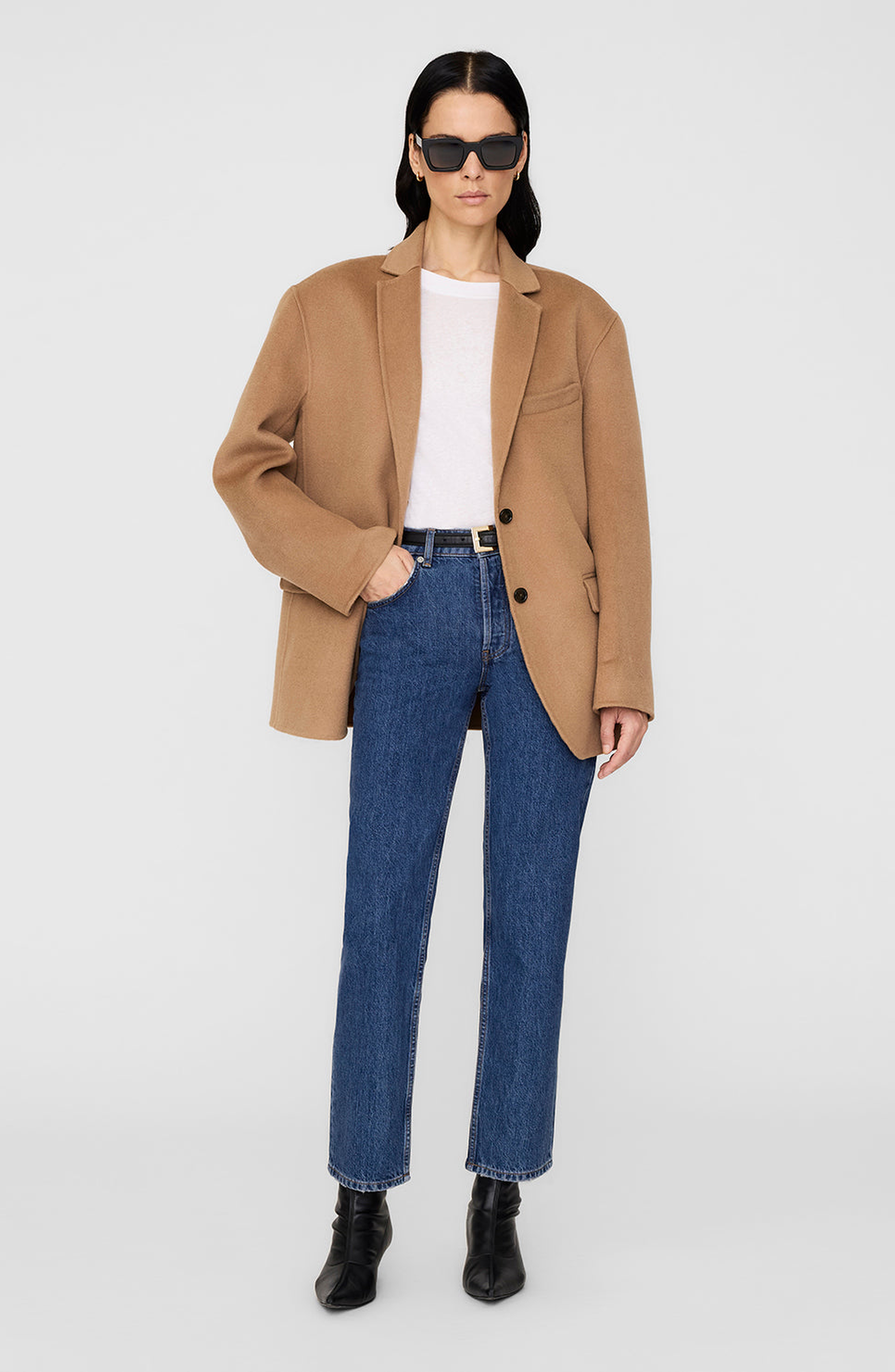 Quinn Cashmere Blend Blazer - image 3