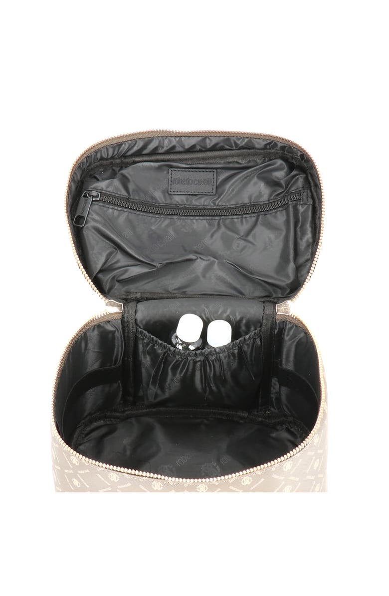 Roberto Cavalli Monogram Train Case, Alternate, color,