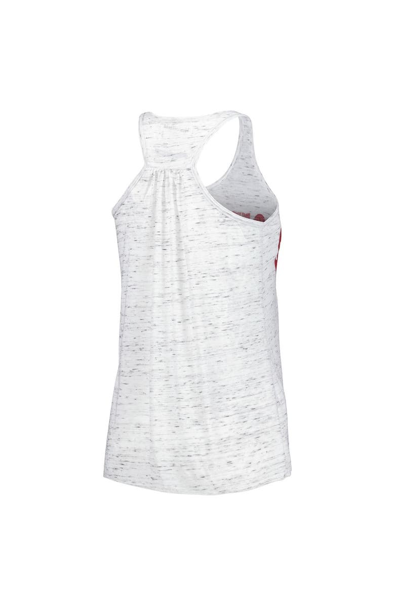 HOMEFIELD Women's Homefield White Oklahoma Sooners Vintage Racerback Tank Top, Alternate, color, 