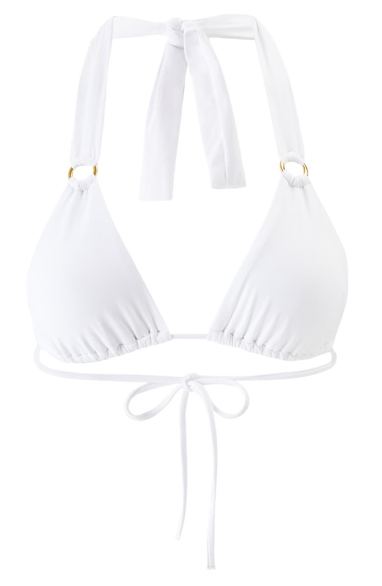 Melissa Odabash Caracas Triangle Bikini Top, Alternate, color, 