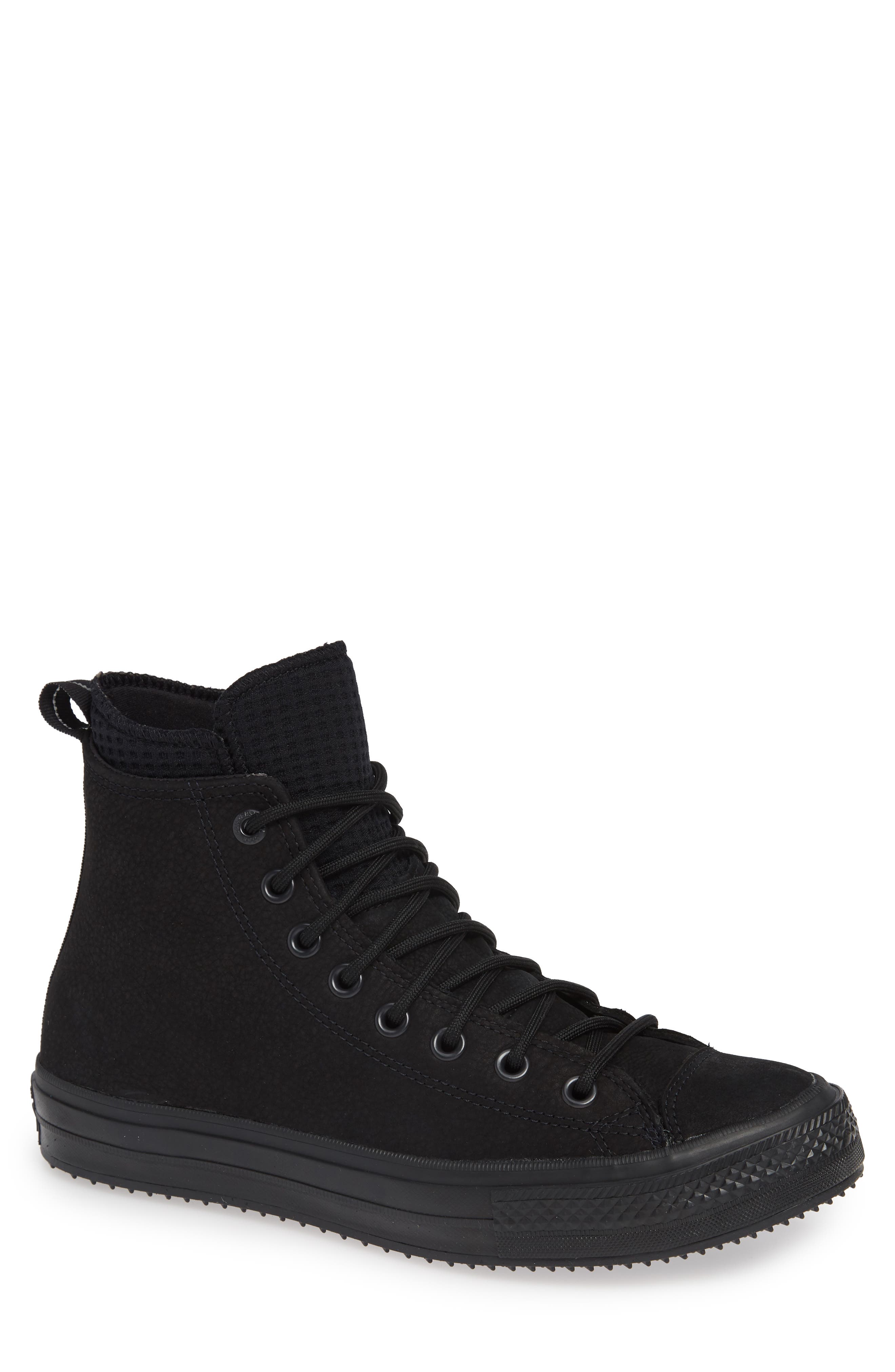 Chuck Taylor® All Star® Counter Climate Waterproof Sneaker, Main, color, BLACK/ BLACK/ BLACK