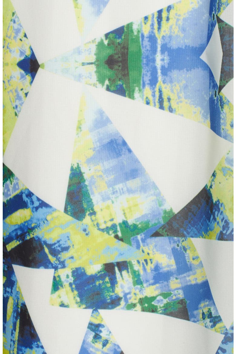 Print Tie Waist Chiffon Maxi Dress, Alternate, color, PRINT
