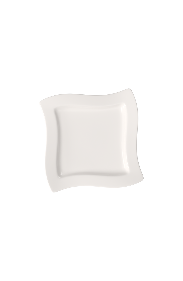 Villeroy & Boch NewWave Square Salad Plate, Main, color, White