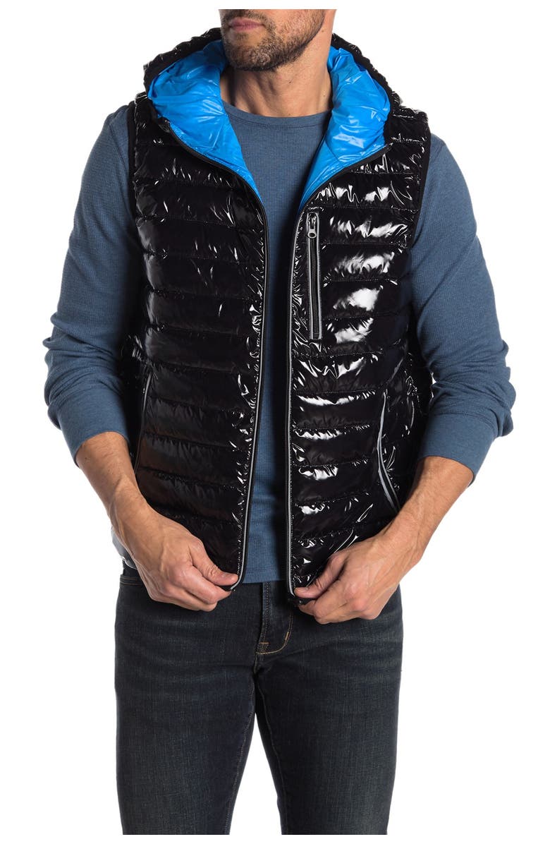 Noize Gavyn Hooded Puffer Vest, Main, color, 