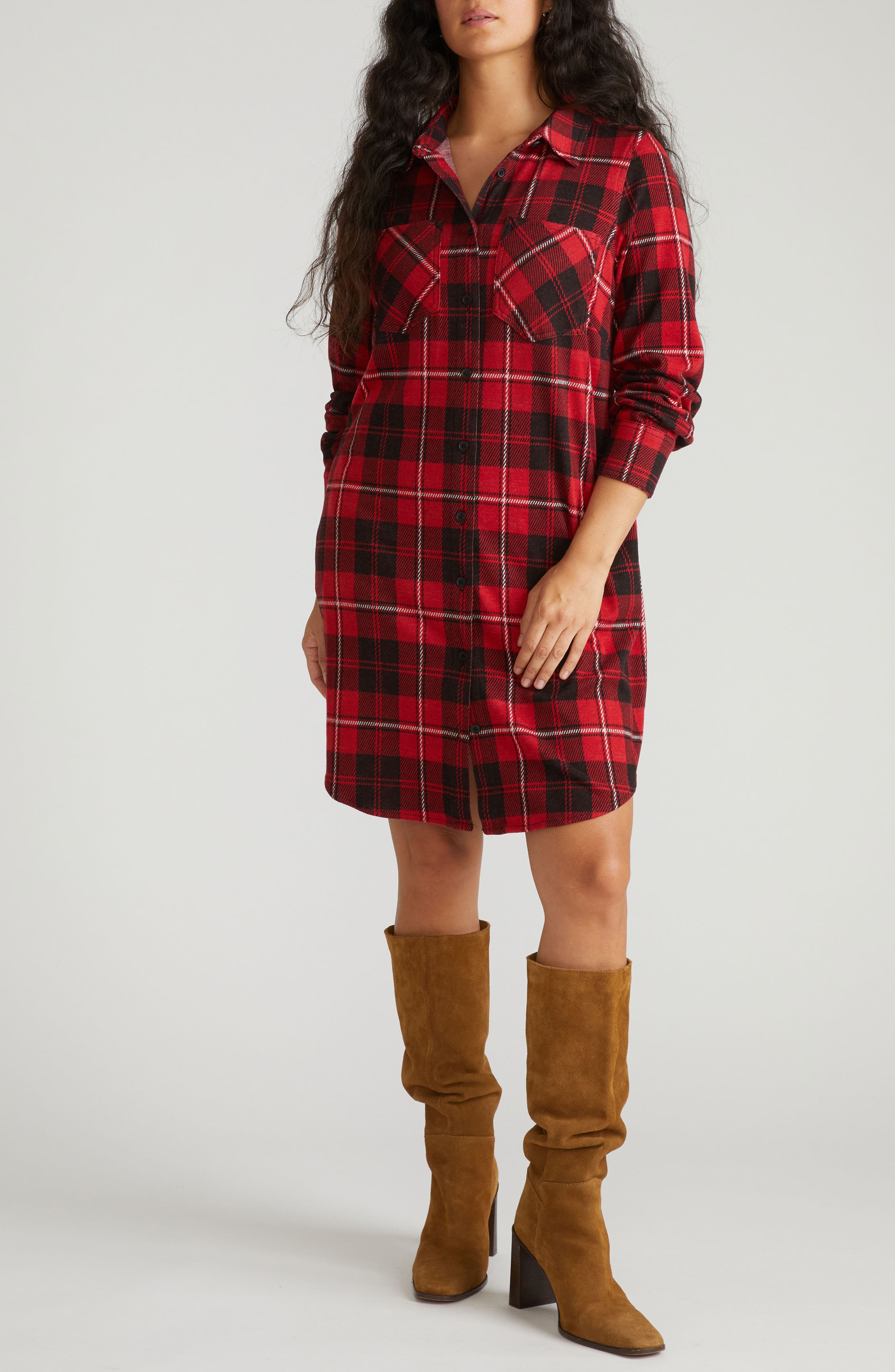 RIDGE BREW RED PLAID