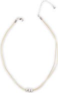 SAACHI Crystal Charm Choker Necklace